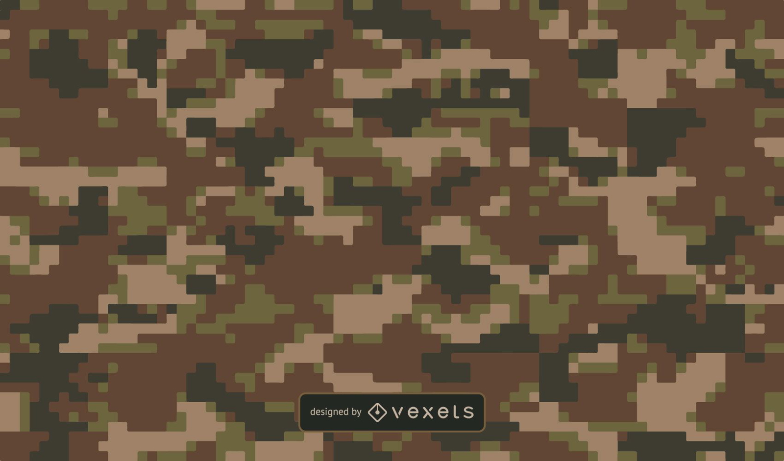 Ground Digital Camo Texture Background