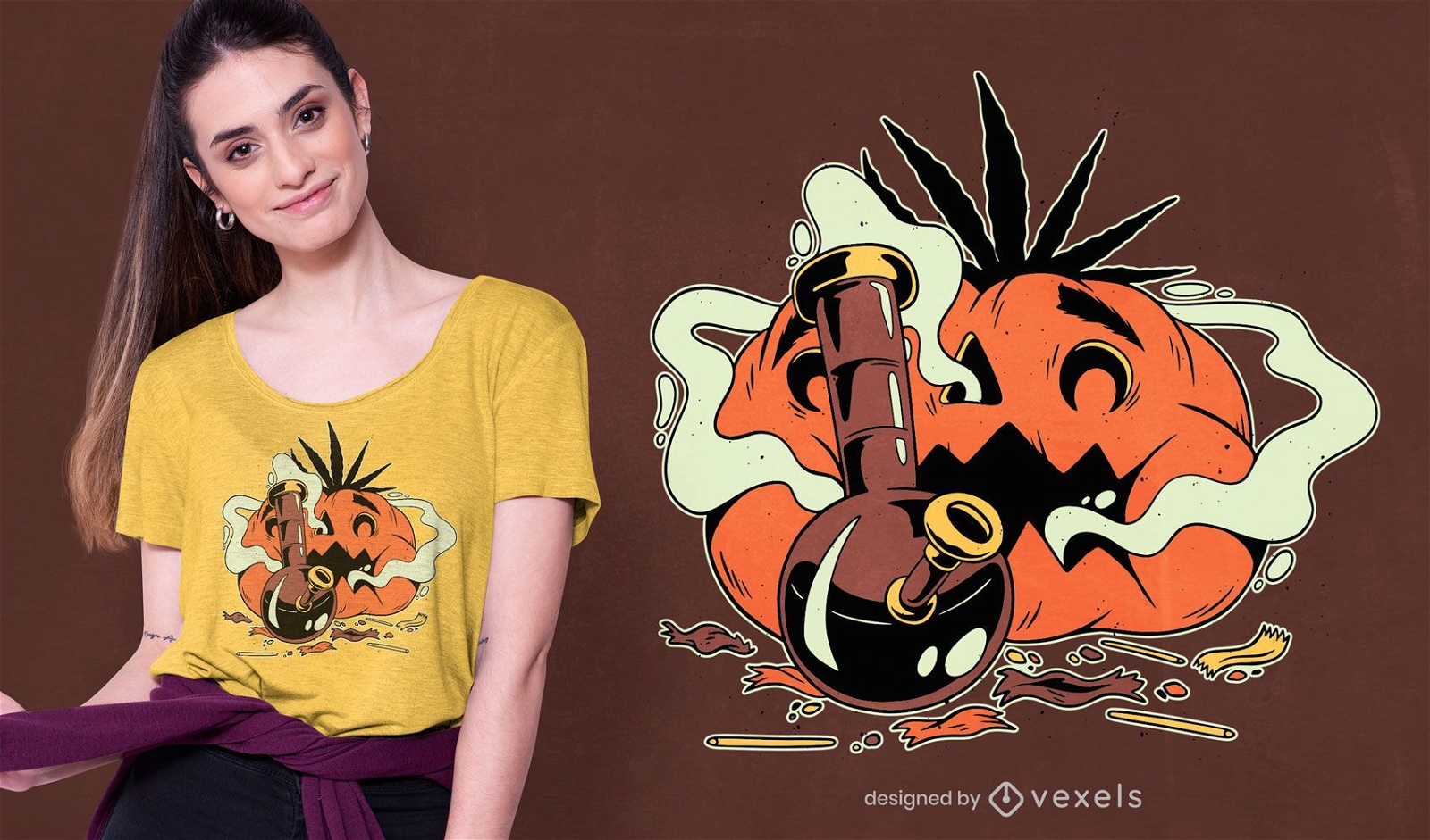 Baked Pumpkin T-shirt Design