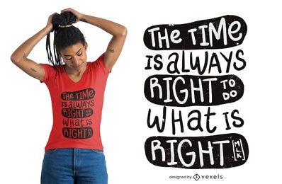 Do whats right t-shirt design