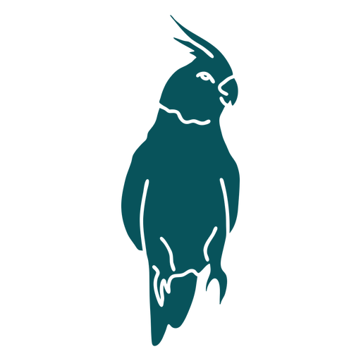 Cockatiel parrot bird PNG Design
