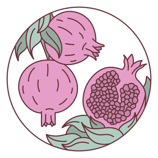 Fruit Pomegranates Illustration Transparent Png And Svg Vector File