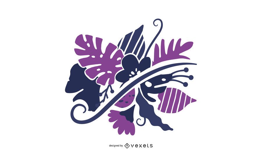 Wirbel Blumen Vektor Wirbel Blumen Vektor