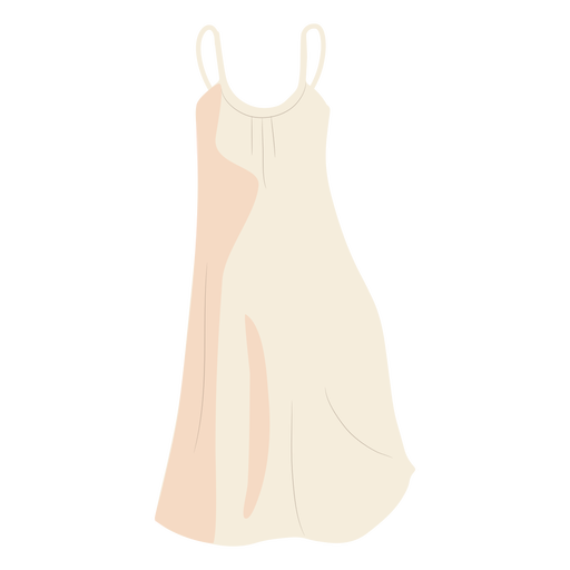 White outfit female dress illustration - Transparent PNG & SVG vector file