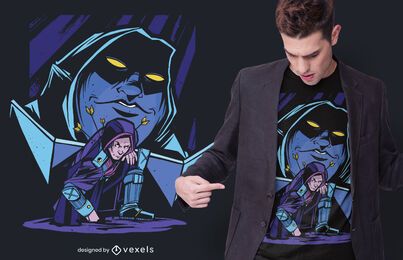 Dungeon master t-shirt design Dungeon master t-shirt design