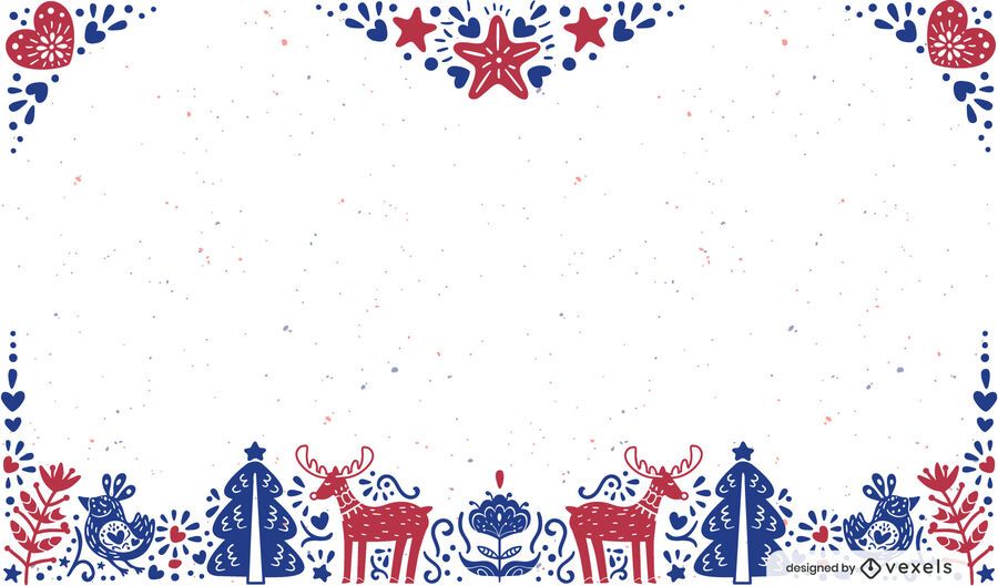 Christmas frame background design Christmas frame background design