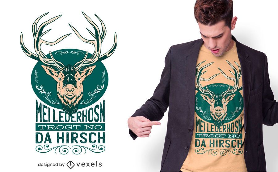 Deer quote t-shirt design Deer quote t-shirt design