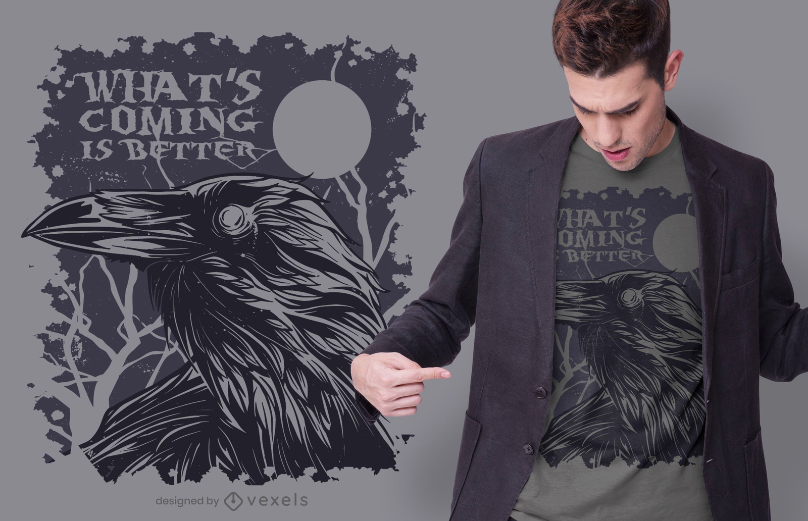 What's coming is better t-shirt design