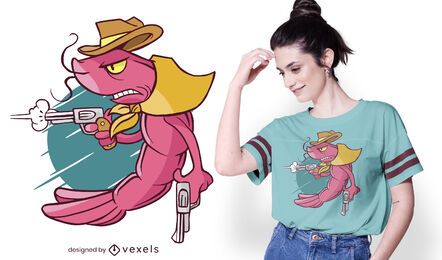 Shrimp shooter t-shirt design Shrimp shooter t-shirt design