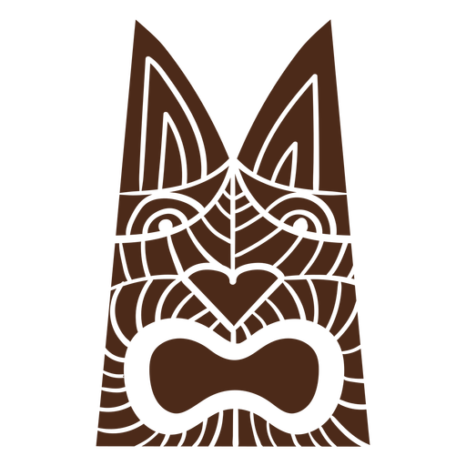 Totem tiki havaiano Desenho PNG