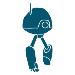 Máquina flotante robot de antena Diseño PNG