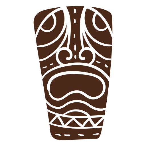 Mask tiki hawaii PNG Design