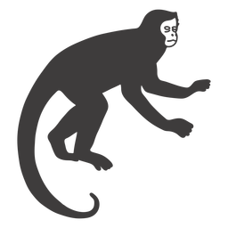 Design PNG E SVG De Animal Rastejante De Macaco Para Camisetas