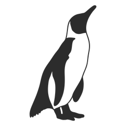Download Penguin Cute Baby Silhouette Transparent Png Svg Vector File