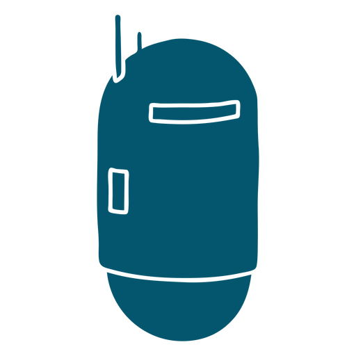 Roboterkapselmaschine PNG-Design