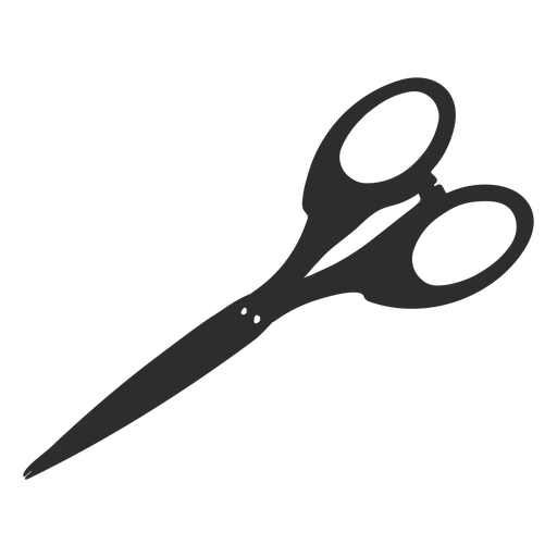 Scissors cloth scissors silhouette PNG Design