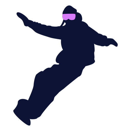 Snowboard Sport Silhouette Snowboarden PNG-Design