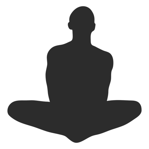 Download Stretch yoga meditation silhouette - Transparent PNG & SVG ...