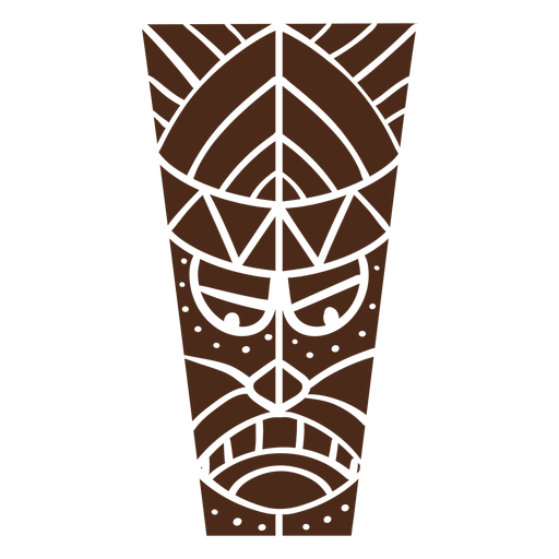 Tiki Hawaii Totem PNG-Design