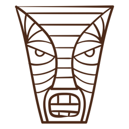 Accidente cerebrovascular tiki hawaiano Transparent PNG