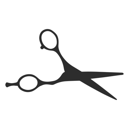 Tool scissors blade silhouette