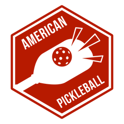 American pickleball badge pickleball PNG Design