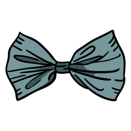 Ilustração de gravata borboleta