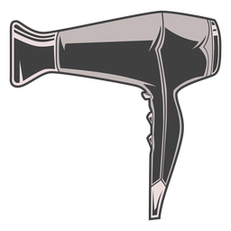 Ilustração de secador de cabelo Desenho PNG