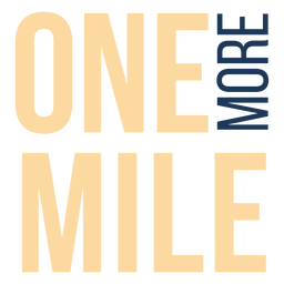 Mais um emblema de milha Desenho PNG