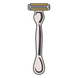 Rasiermesser-Illustration PNG-Design