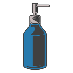 Soap pump bottle illustration PNG Design