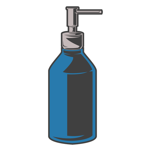 Ilustração do frasco da bomba de sabão Desenho PNG