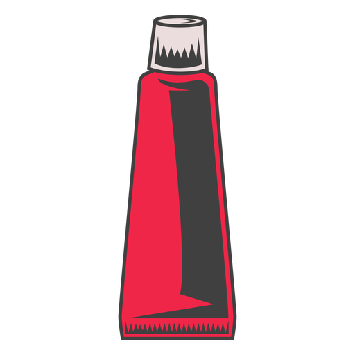 Toothpaste tube illustration