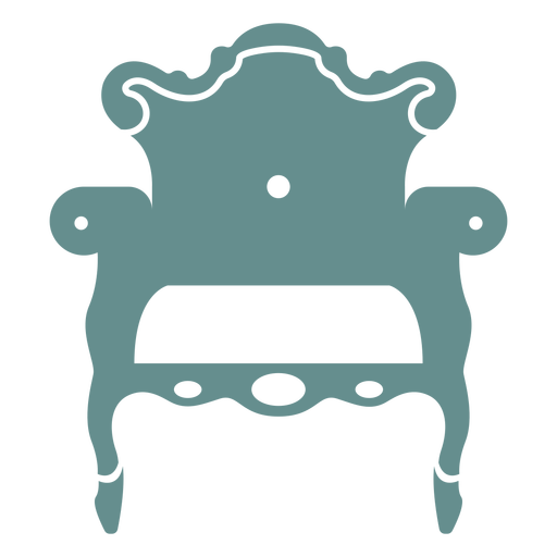 Victorian arm chair PNG Design