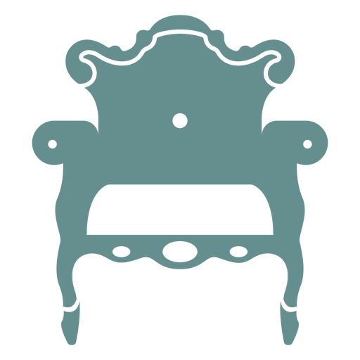Viktorianischer Sessel PNG-Design
