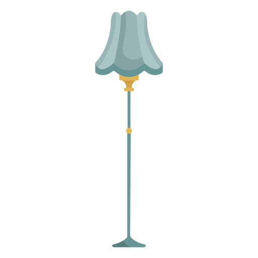 Victorian floor lamp illustration PNG Design