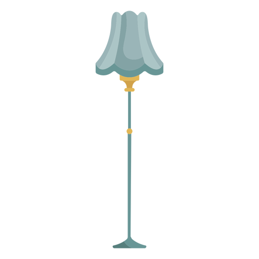Viktorianische Stehlampenillustration PNG-Design