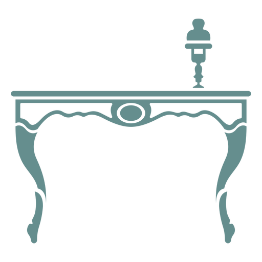 Viktorianischer Schreibtisch PNG-Design