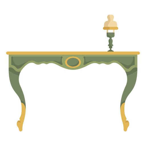 Victorian side desk illustration PNG Design
