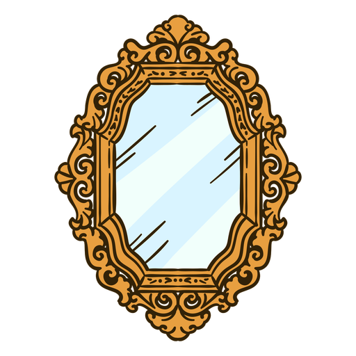 Download Wall Mirror Ornate Illustration Transparent Png Svg Vector File