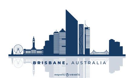 Brisbane Austrália Skyline Design