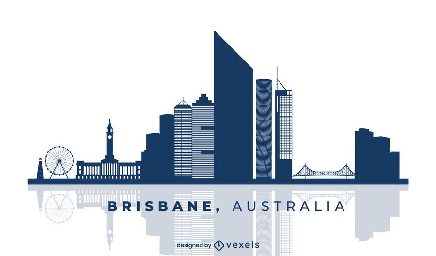 Brisbane Australia Skyline Design Brisbane Australia Skyline Design