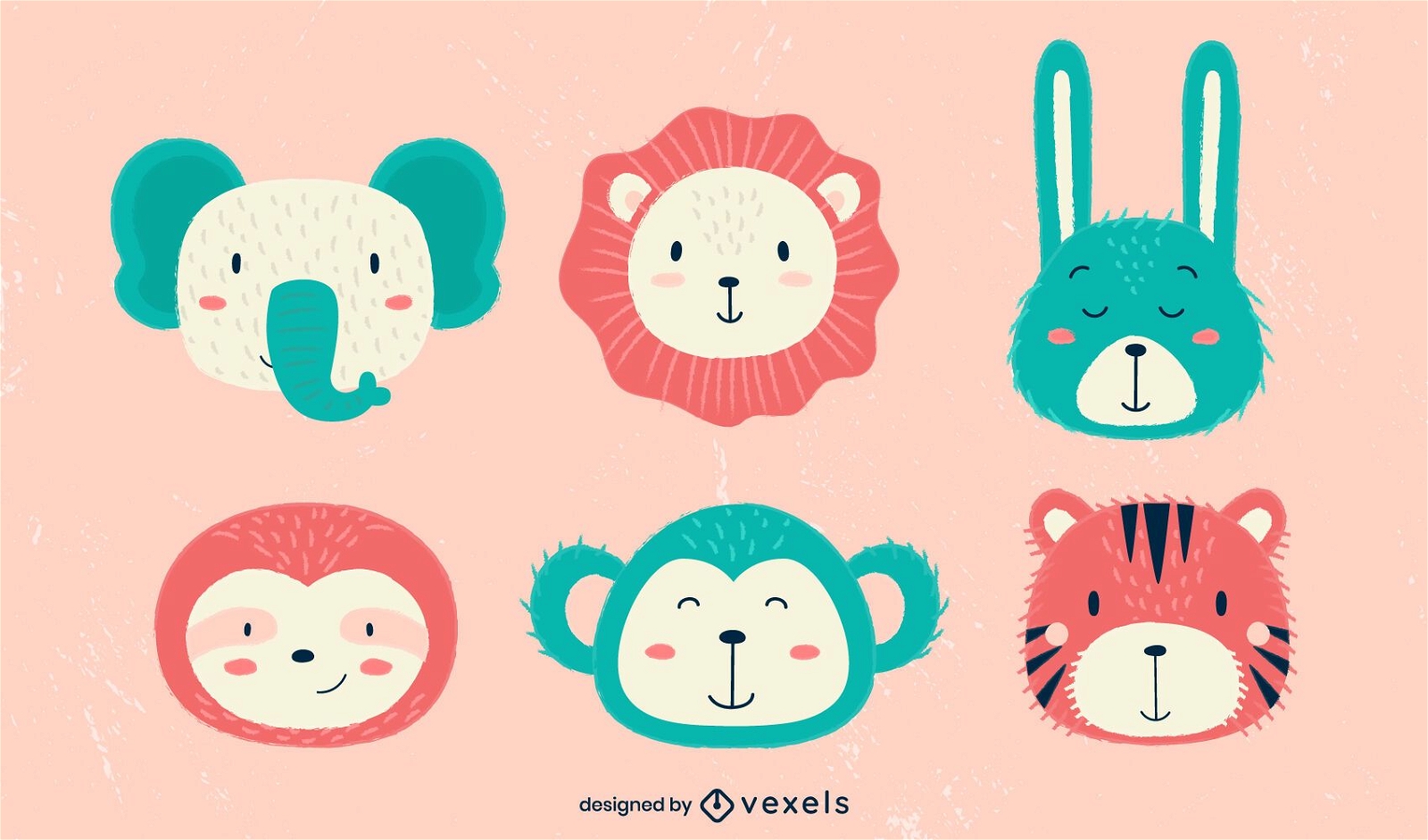 Cute Animals Illustration Pack
