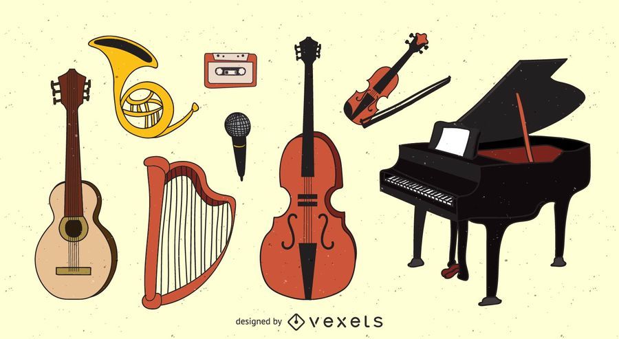 Pack de instrumentos musicales Pack de instrumentos musicales