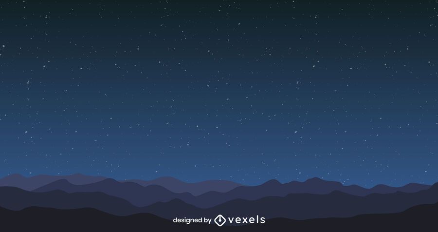 Sky at night background design Sky at night background design