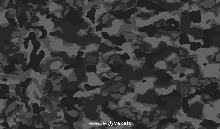 Black camouflage pattern design Black camouflage pattern design