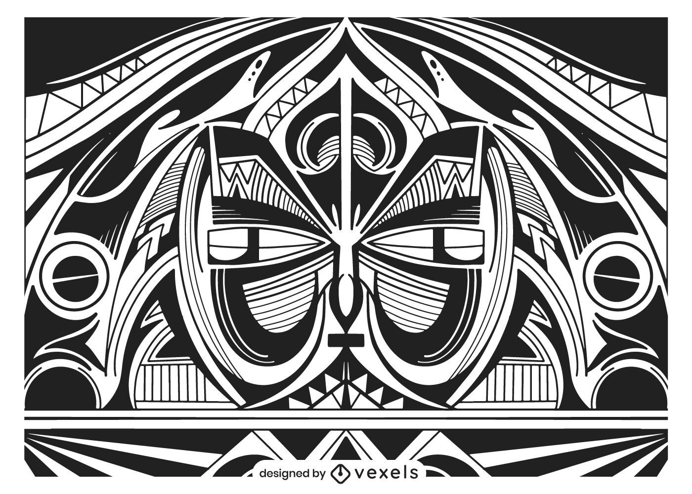 Tribal background design