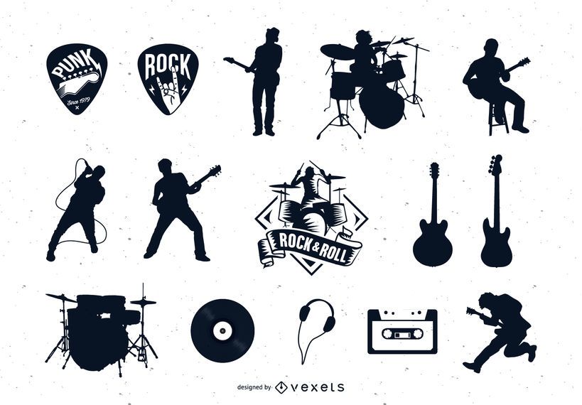 Rock Vector Collection Rock Vector Collection