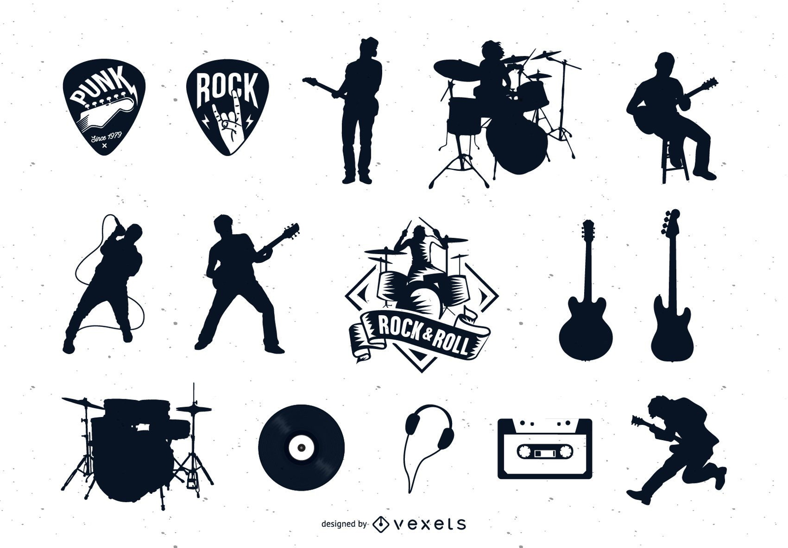 Rock Vector Collection