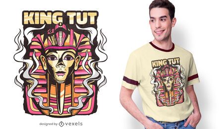 Diseño de camiseta de Tutankamón