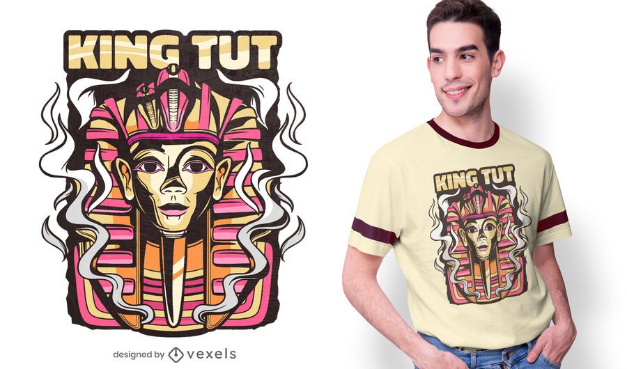 Tutankhamun t-shirt design Tutankhamun t-shirt design